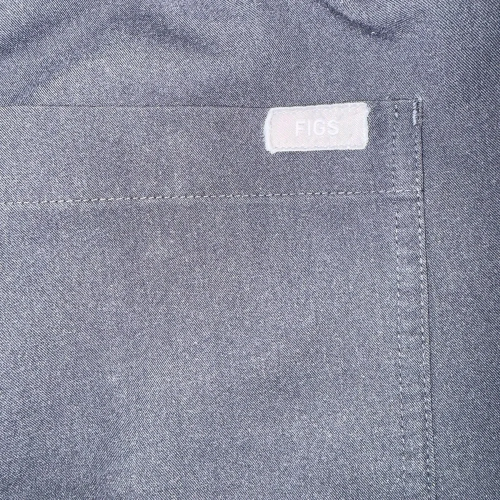 Men's FIGS Cairo Cargo Healthcare Nurse Scrub Pants Gray Size L